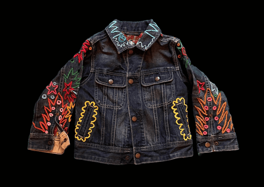 The Gap vintage embroidered denim